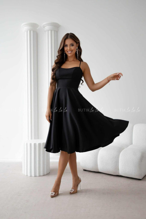 Sukienka midi czarna Felicita 2