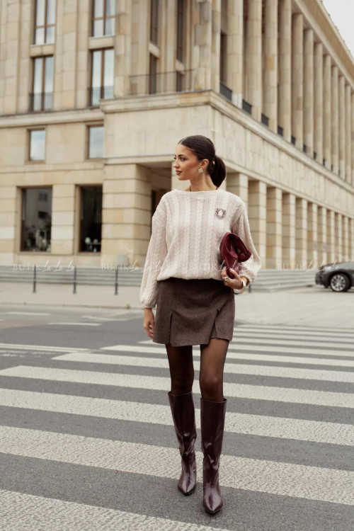 Spódnico spodenki brązowe Bondix 1