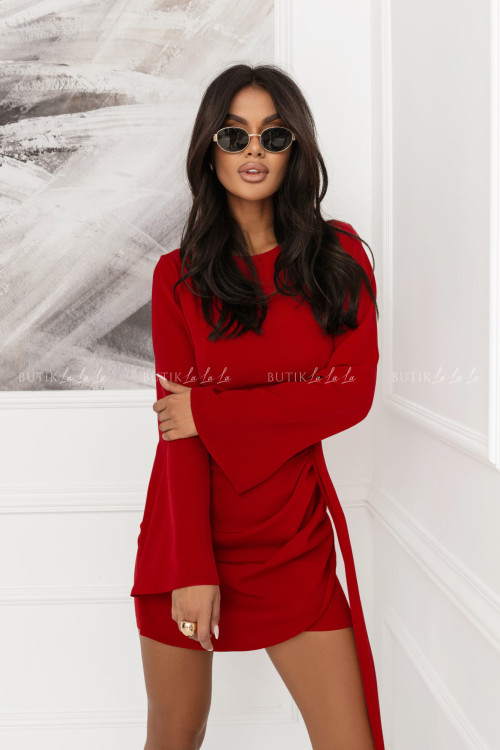Sukienka mini czerwona Noir 2