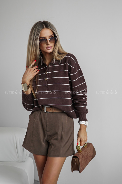 Spodenki brązowe Fernando 3