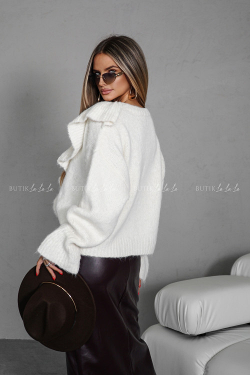 Sweter kremowy Caterina 6