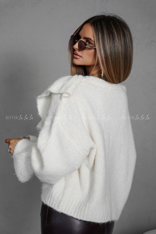 Sweter kremowy Caterina 8
