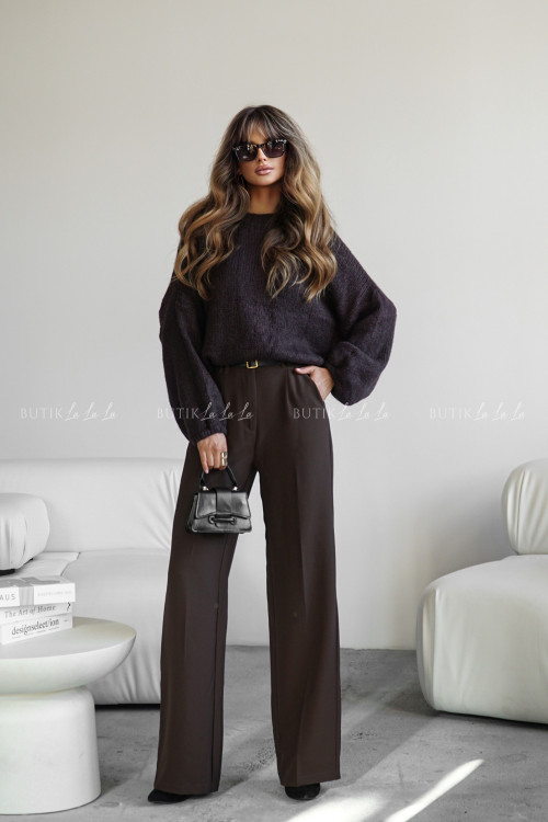 Sweter brązowy Amando 4