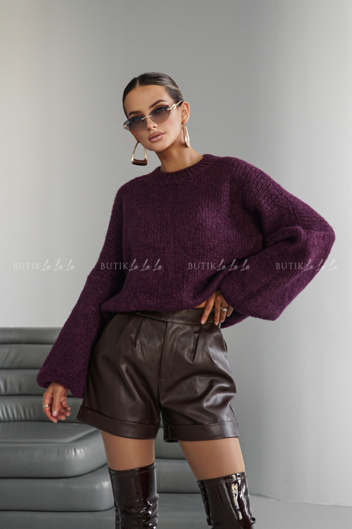 Sweter fioletowy Amando 2