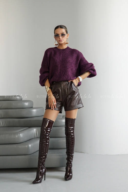 Sweter fioletowy Amando 3