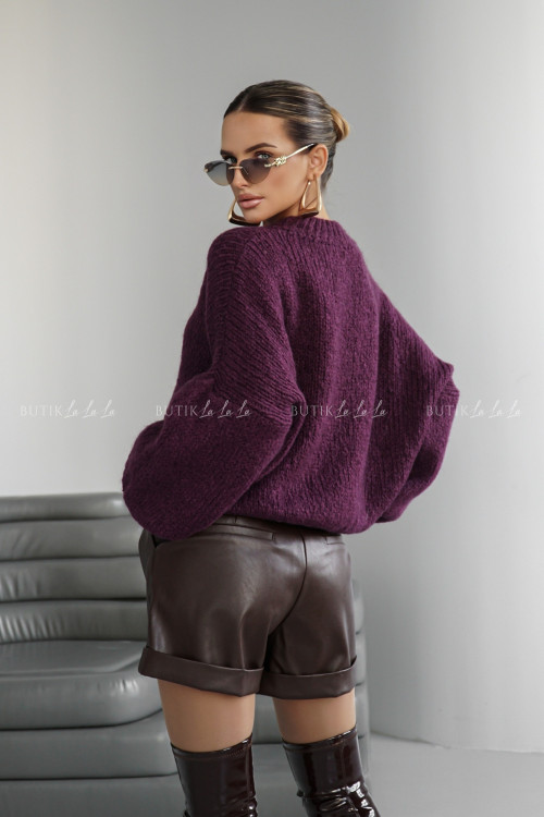 Sweter fioletowy Amando 4