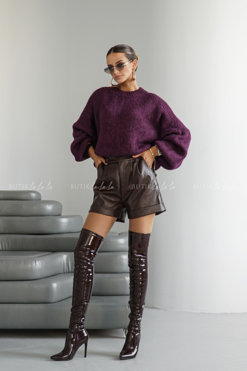 Sweter fioletowy Amando 5