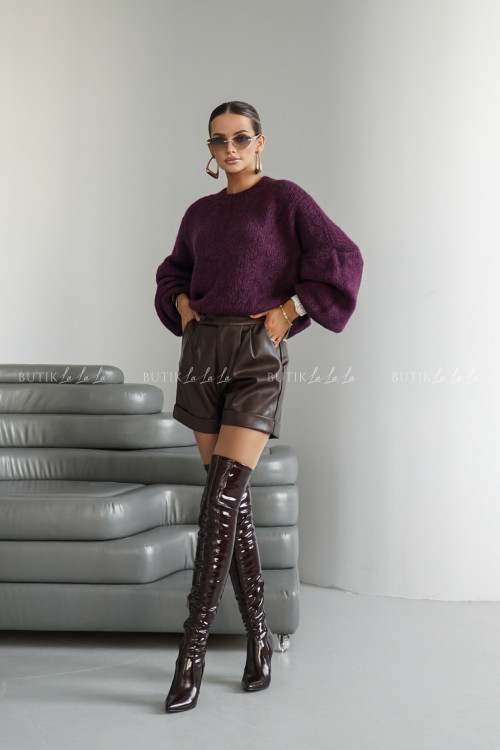 Sweter fioletowy Amando 6