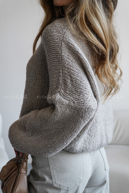 Sweter beżowy Amando 1