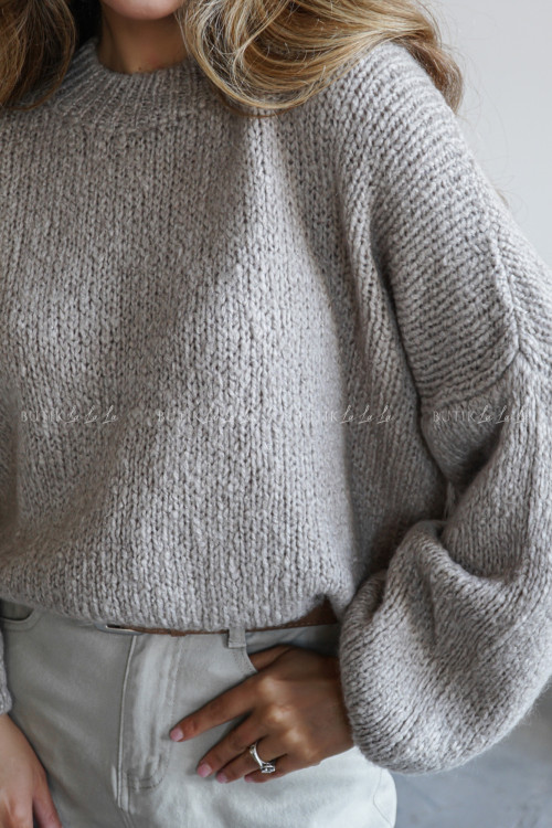 Sweter beżowy Amando 2