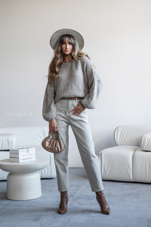 Sweter beżowy Amando 5