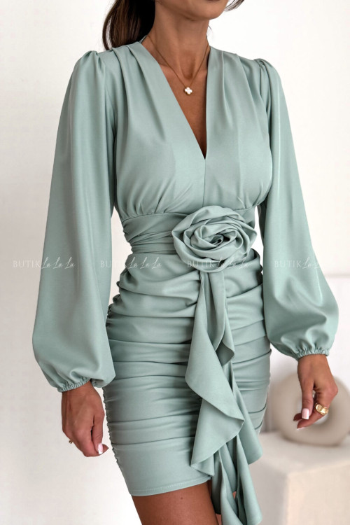 Sukienka pistacjowa Molly